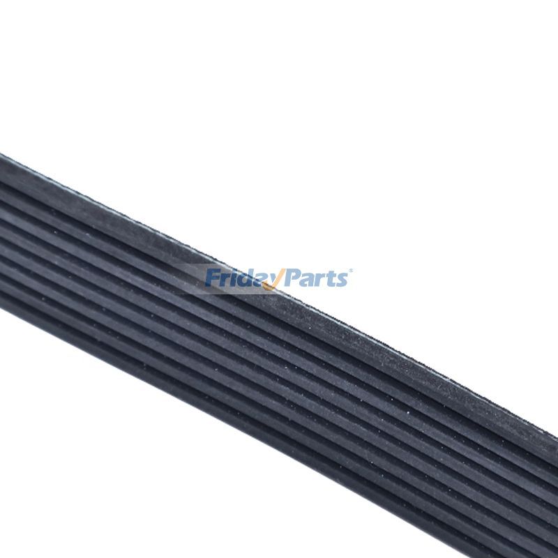 Correa 6736-61-3710 para motor Komatsu 6D102E, carretilla elevadora FD40T-8, FD40T2-8 y FD45T2-8 de FridayParts