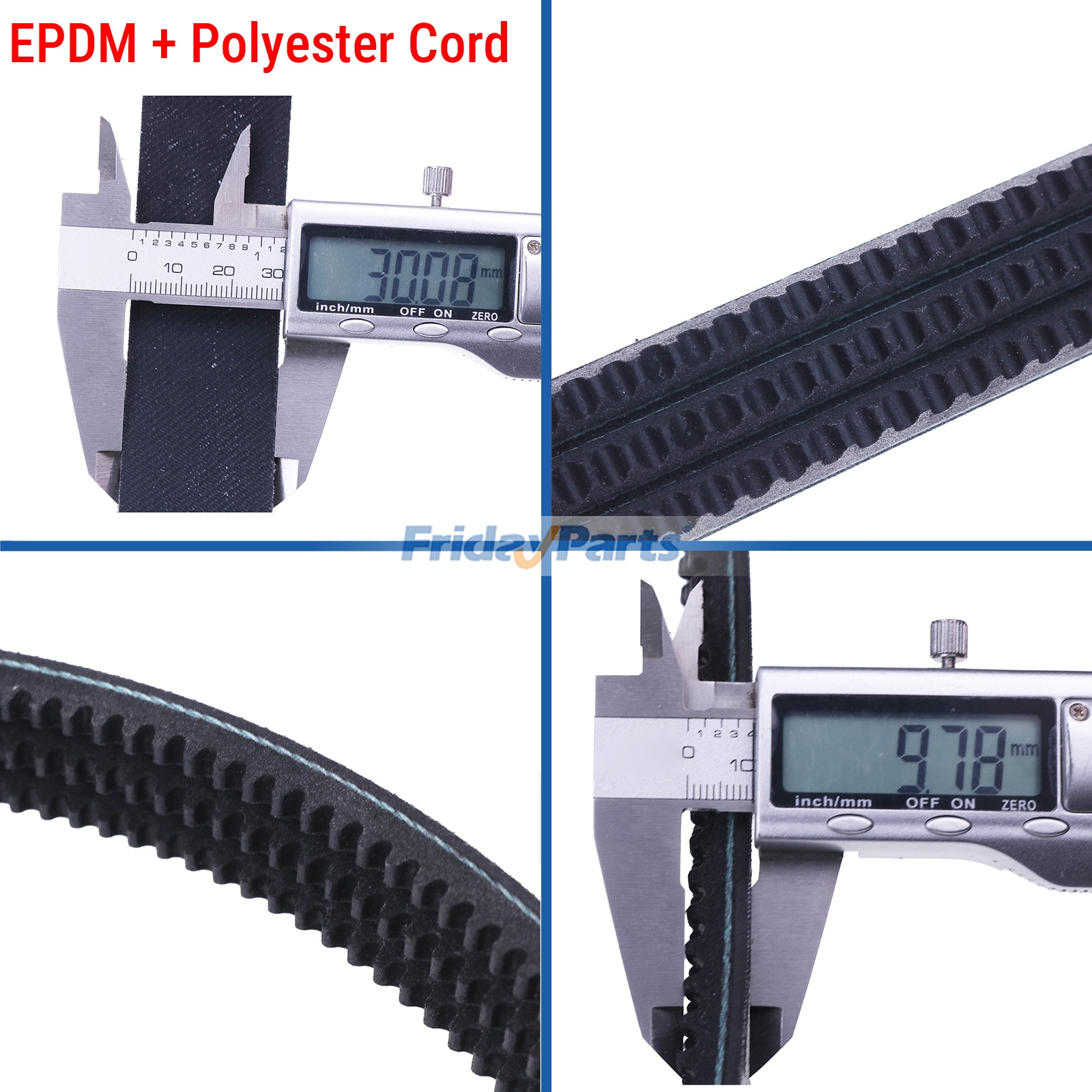 Refrigeração de Transporte Para Thermo King - Correia de transmissão do motor para motor elétrico 78-1669 para unidade de refrigeração Thermo King série T T-1000 T-1080R T-1200R Spectrum