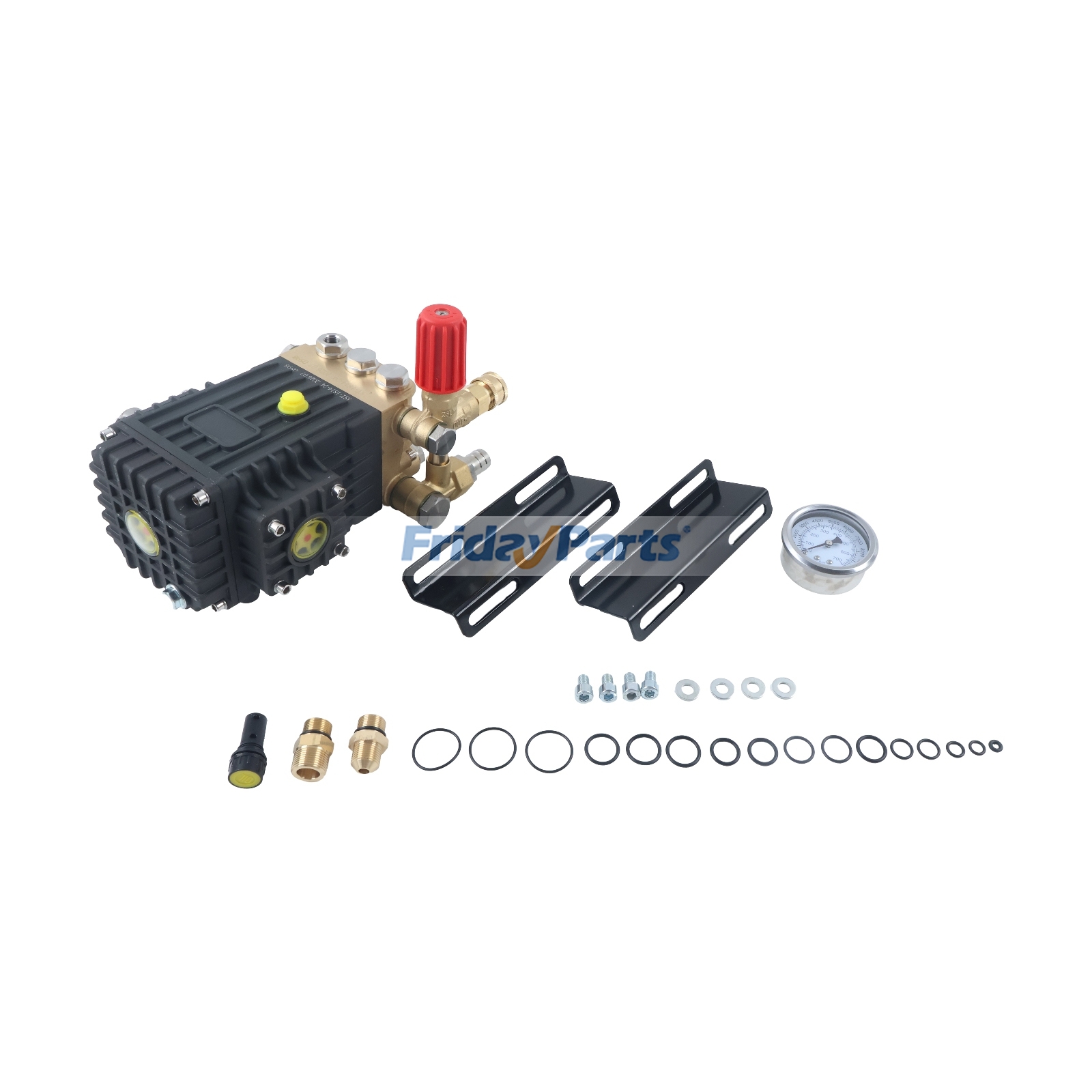 Belt-Drive High-Pressure Washer Pump Replacement for General IN2973672AL