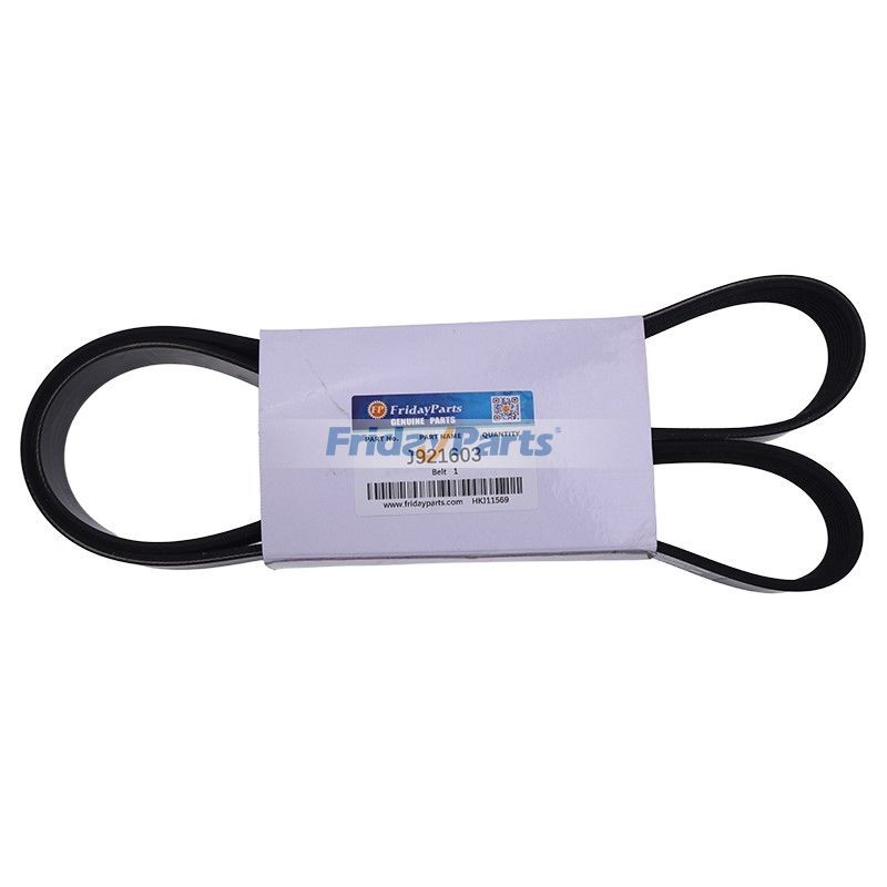 Belt J921603 for CASE Forklift 584E 585E 586E Backhoe 570LXT 580L 580SL 590L 590SL