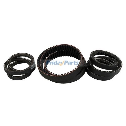 Kit De Correas Para Cortacésped Toro TimeMaster - Incluye Correa De Transmisión, Trapezoidal Y De Cubierta, Compatible Con Varios Modelos