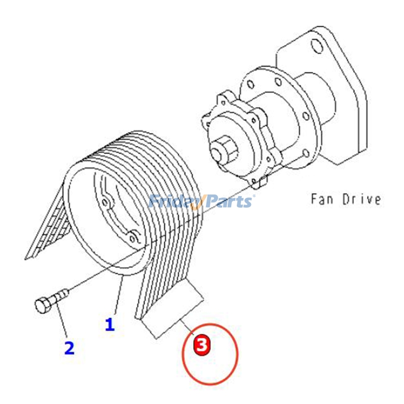 FridayParts Gürtelset