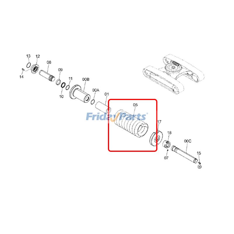 Belt Tension Spring for Engine,Tractor