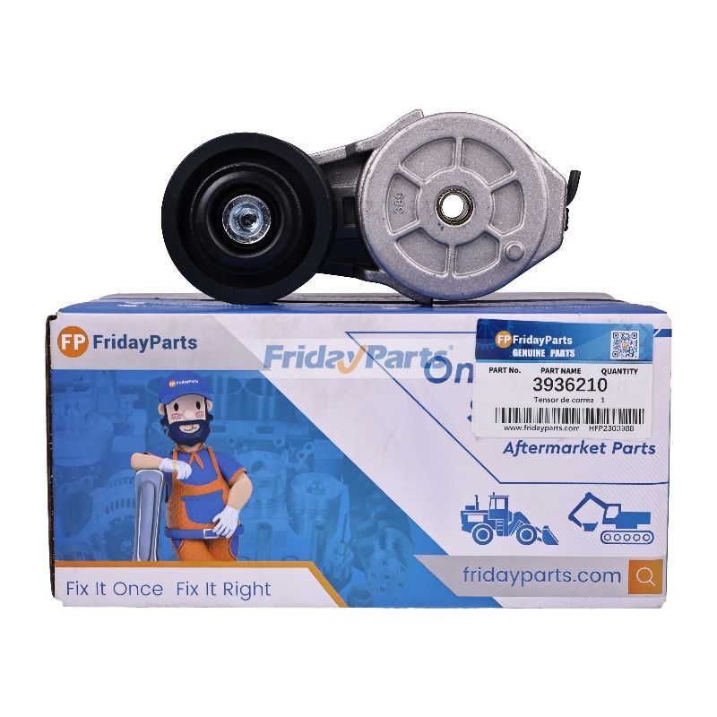 Belt Tensioner 3936210 for Cummins Engine B3.9L 4BT 6CT 6B 6BT 6CT8.3 6BT5.9