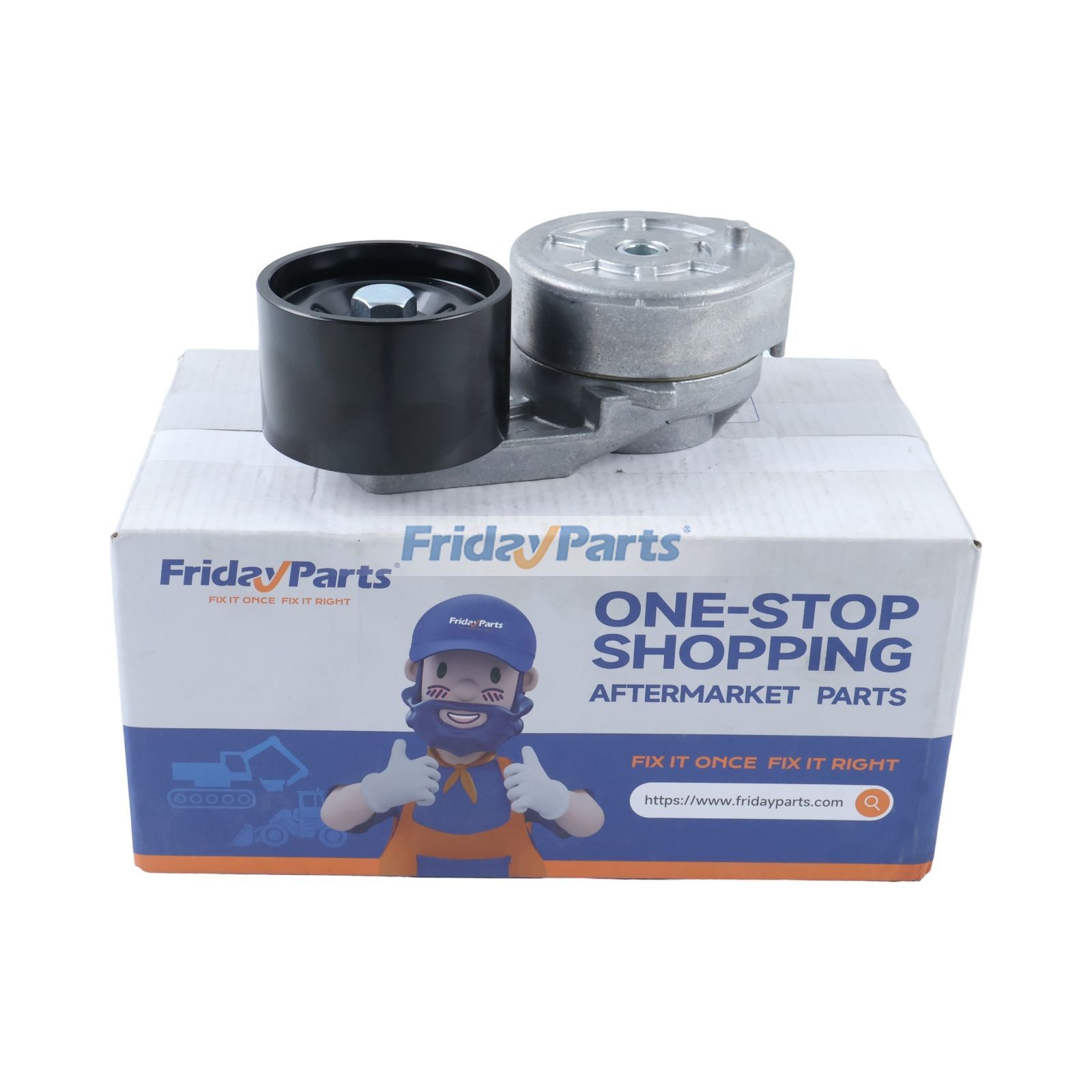 Belt Tensioner 504046191 for CASE Engine F2CE9684C F3BE0684N F3BFE613D Combine 7010 7120 8010