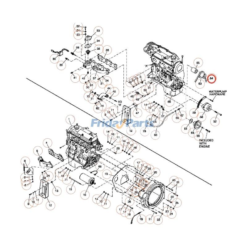 Correa 0A5586 para generador Generac QT02015GNSN para Generador Para OTRA MARCA FridayParts