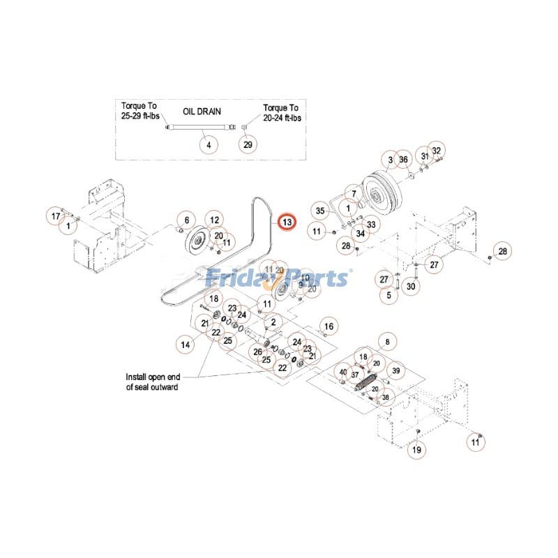 FridayPartsのベルト