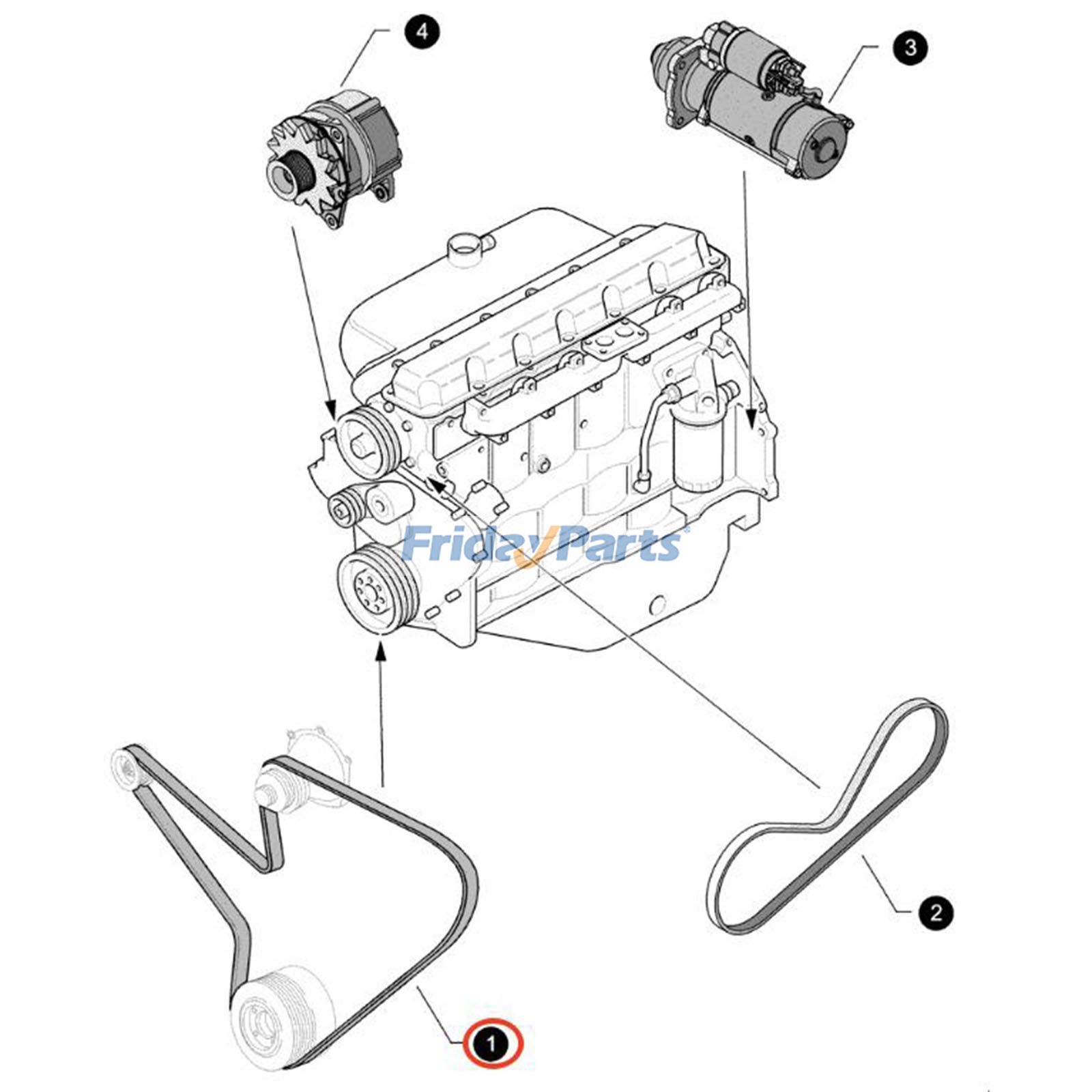 Belt For New Holland