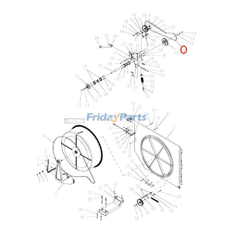Belt for Tractor,Other Agricultural Equipment