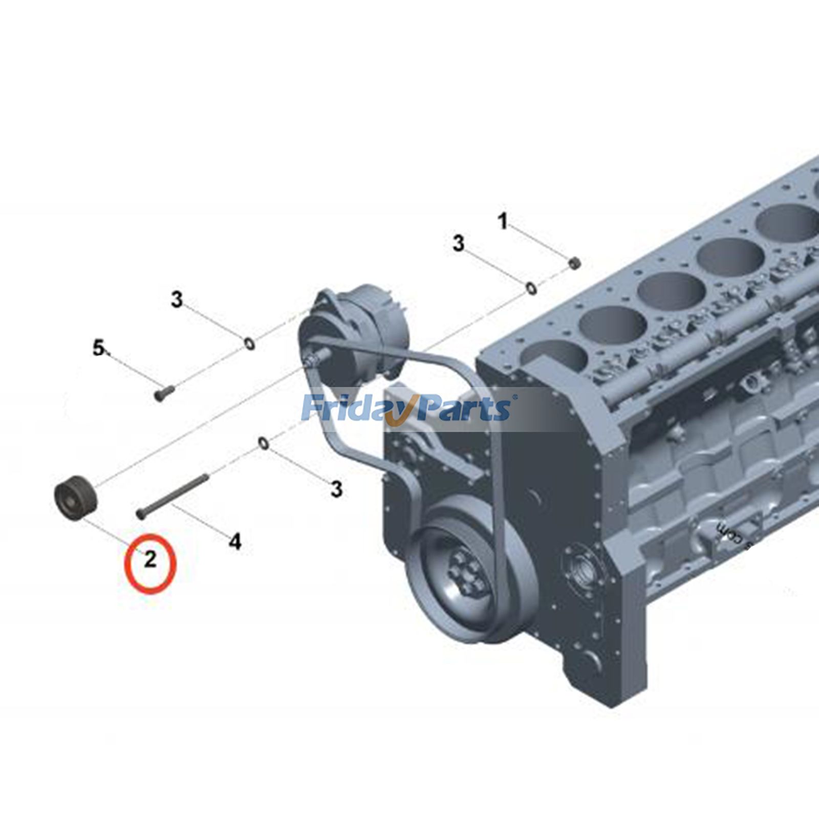 Belt Pulley in Stock in China