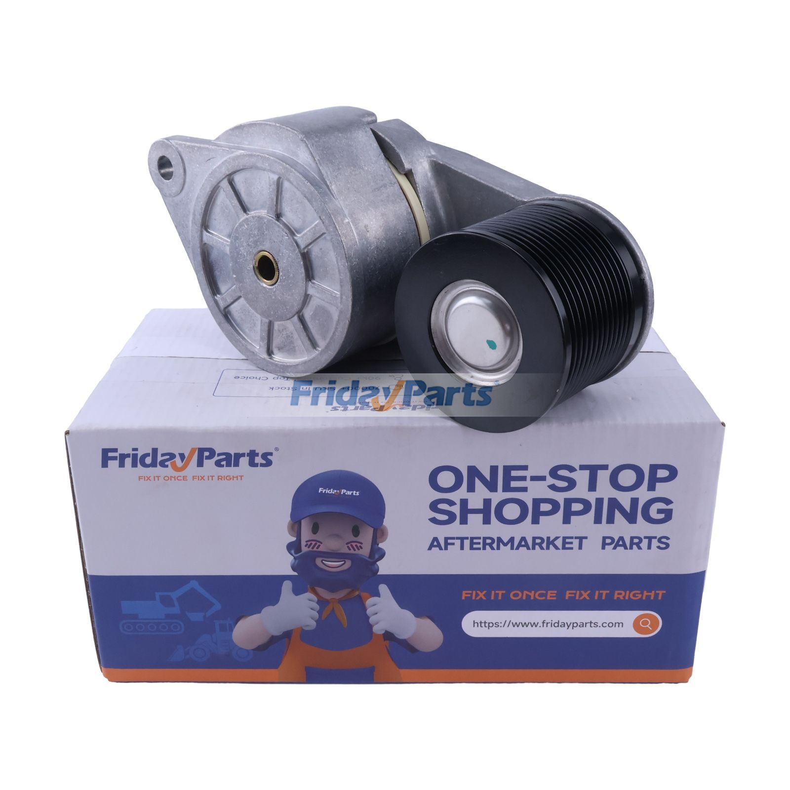 Belt Tensioner RE249801 RE64442 RE170083 RE515956 for John Deere 6080 12.5L 13.5L 6135 Cummins QSX15 Engine Tractor 9100 9220 Excavator 450CLC