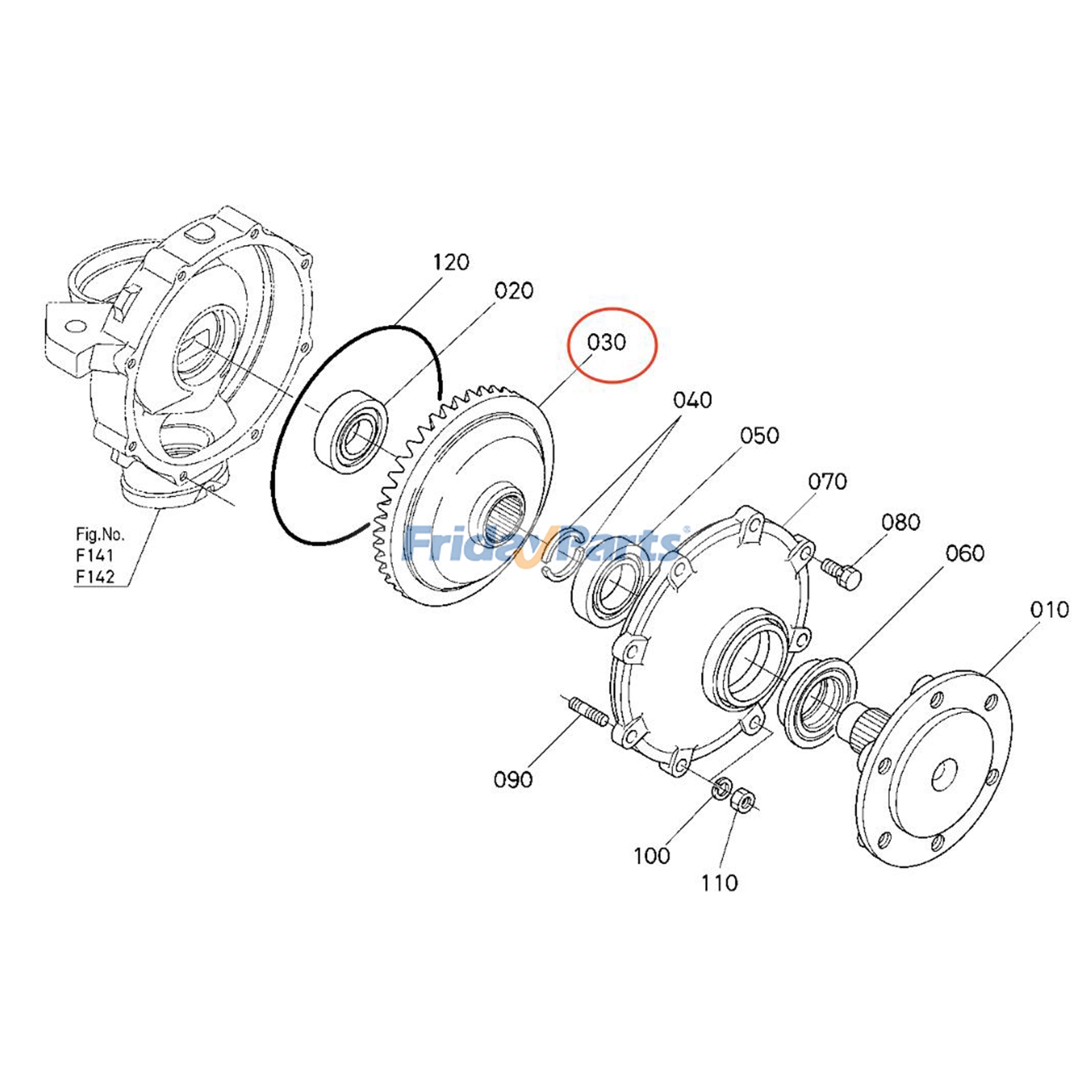 Bevel Gear for Tractor