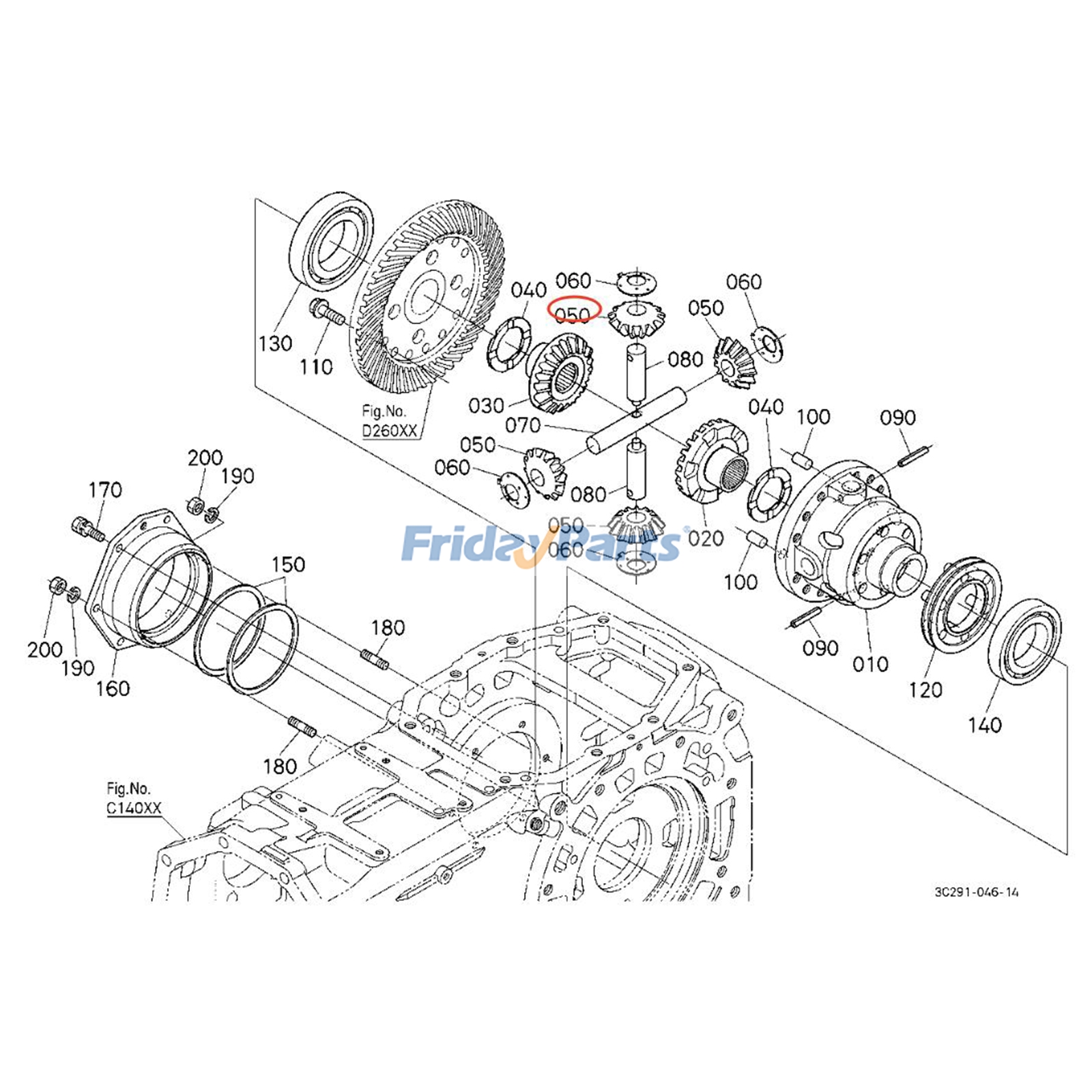 Bevel Gear for Tractor