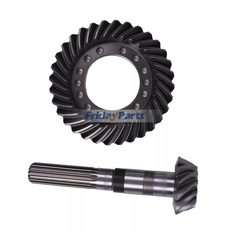 Juego de engranajes cónicos VOE11716626 para Volvo BL60, BL60B, BL61, BL61B, BL70, BL70B, BL71, BL71B