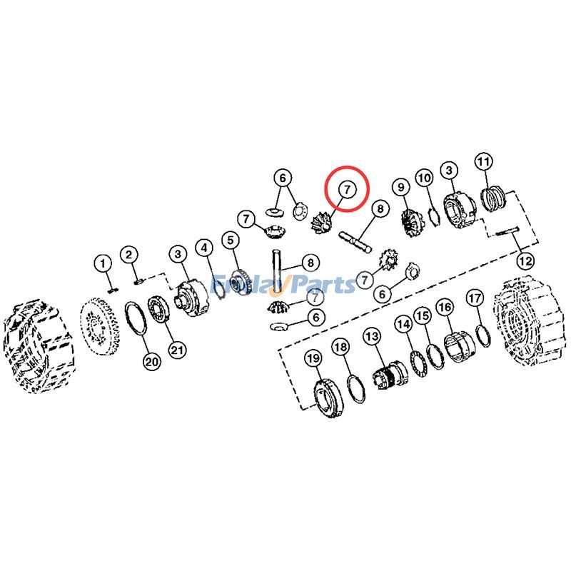 FridayPartsのベベルギア