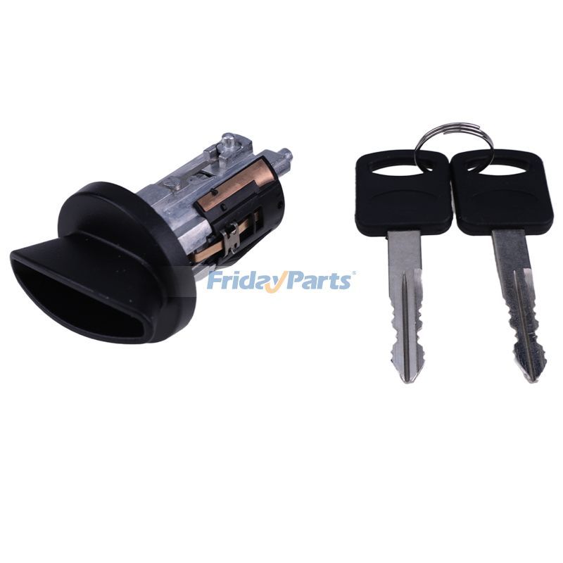 Cylindre de serrure d'allumage à lunette noire avec clé Mercury Lincoln Pickuppour Véhicule