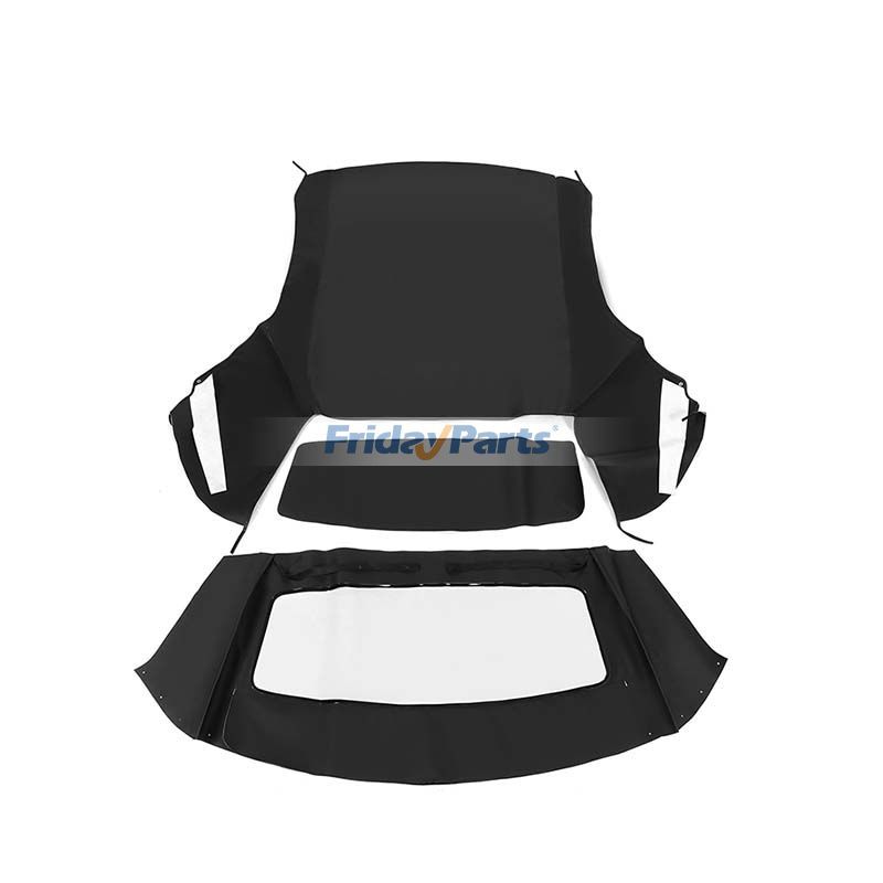 Black Convertible Soft Top FM-3229-SS MU04-32944-SD for Ford Mustang 1994-2004