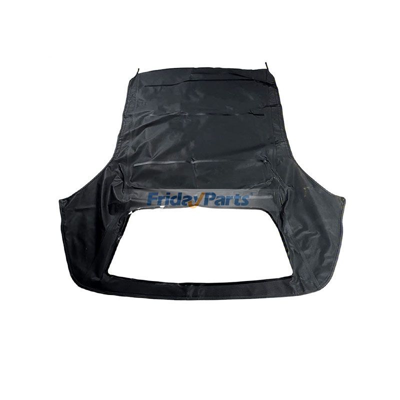 Black Convertible Soft Top With Plastic Window BMW30646 54310006432 for BMW 3-Series E30