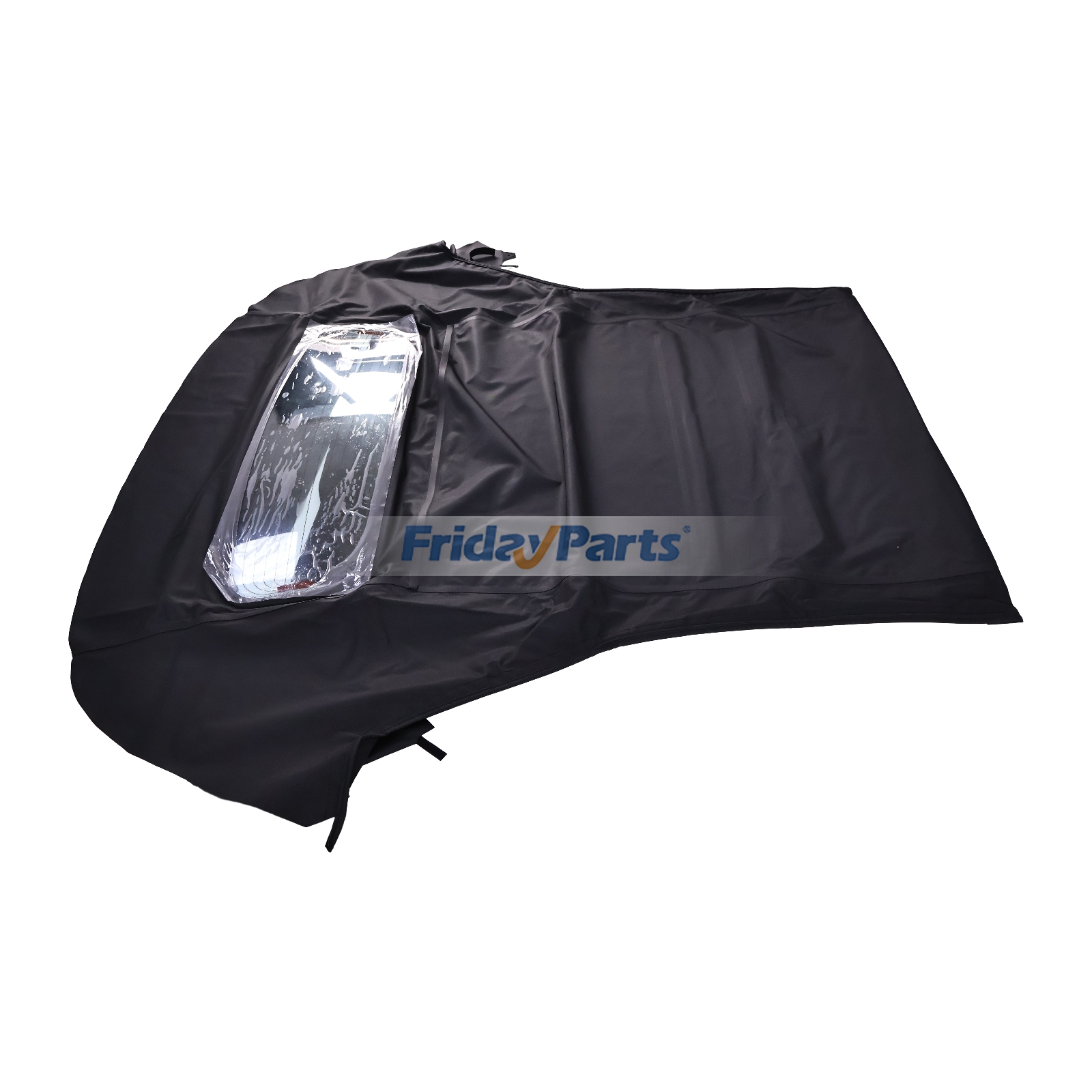 Schwarzes Glas-Cabrio-Stoffverdeckfür Fahrzeug