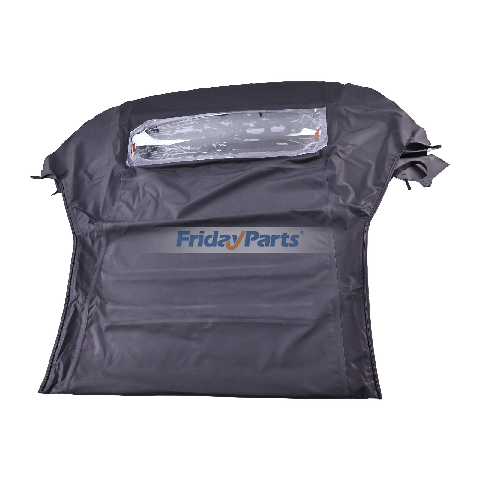 Schwarzes Glas-Cabrio-Stoffverdeck 00422-94 10-11-MUS-023 für Ford Mustang