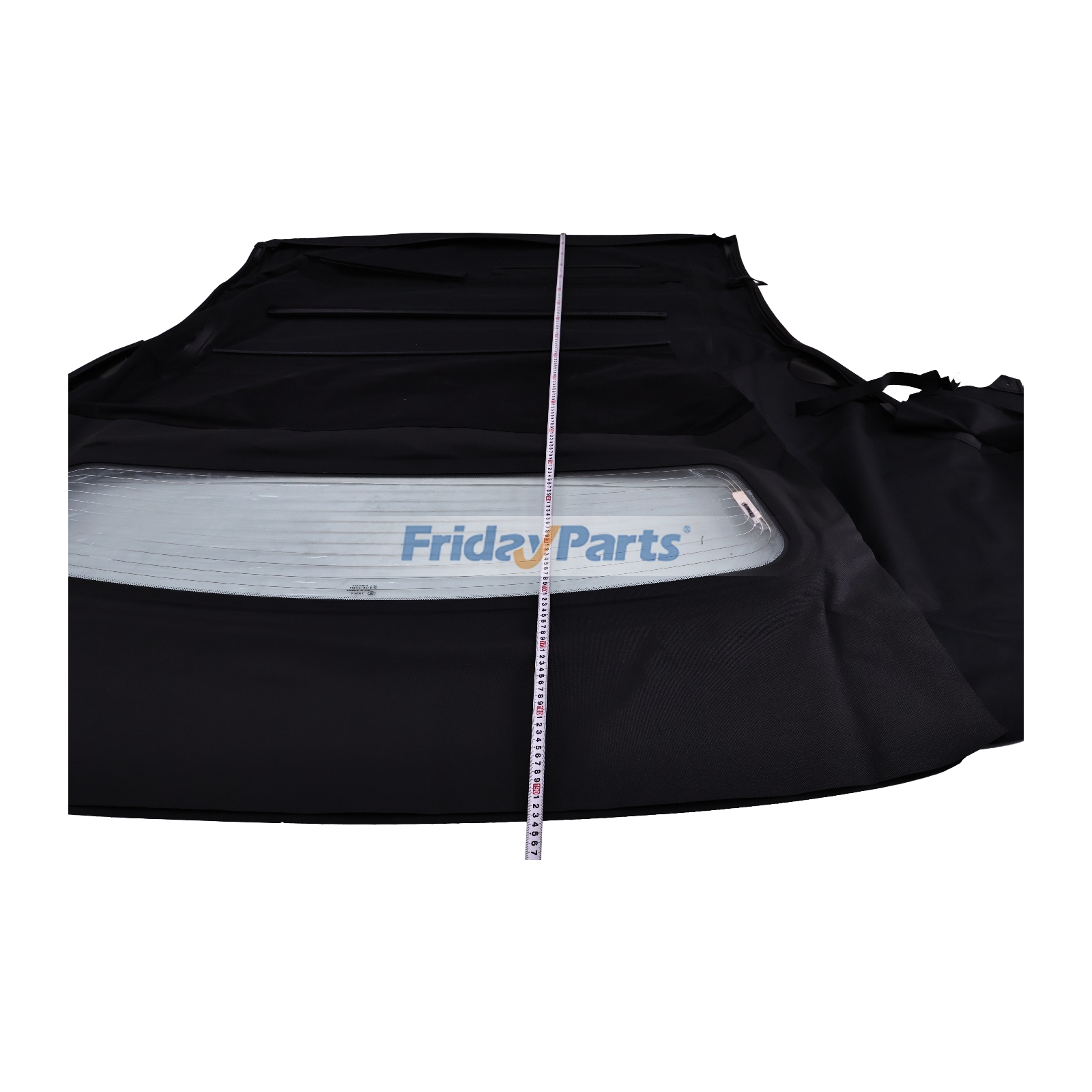 Schwarzes Glas-Cabrio-Stoffverdeckfür FahrzeugFür Ford