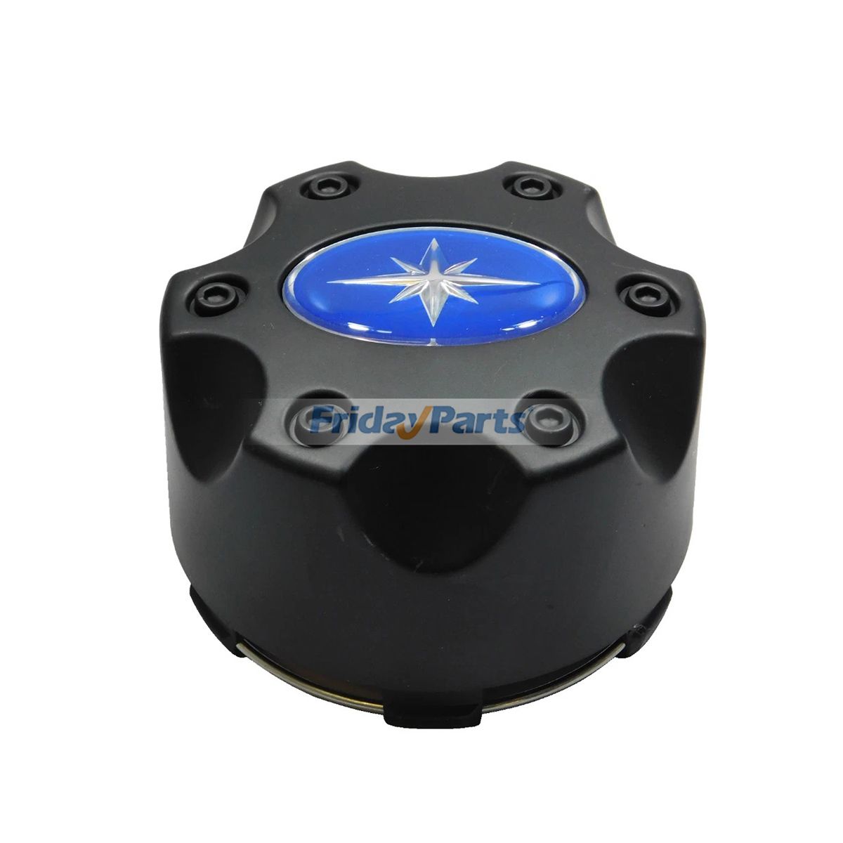 Schwarze Radkappe 1521509-521 für 2015-2017 Polaris UTV RZR 900 XP 4 Turbo