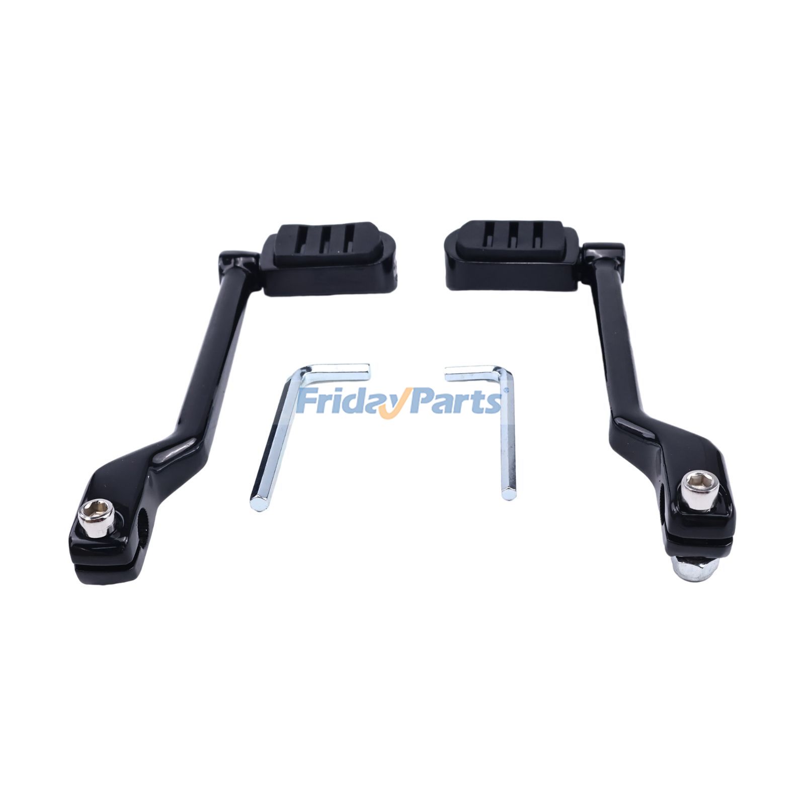 FridayParts Black Left Heel Toe Shifter Lever Pedal Peg