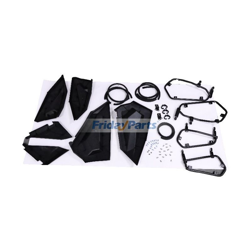Schwarze untere Türeinsatzplatte 2879942 für Polaris RZR XP 4 900 XP 4 1000 XP4 Turbo 2014-2023