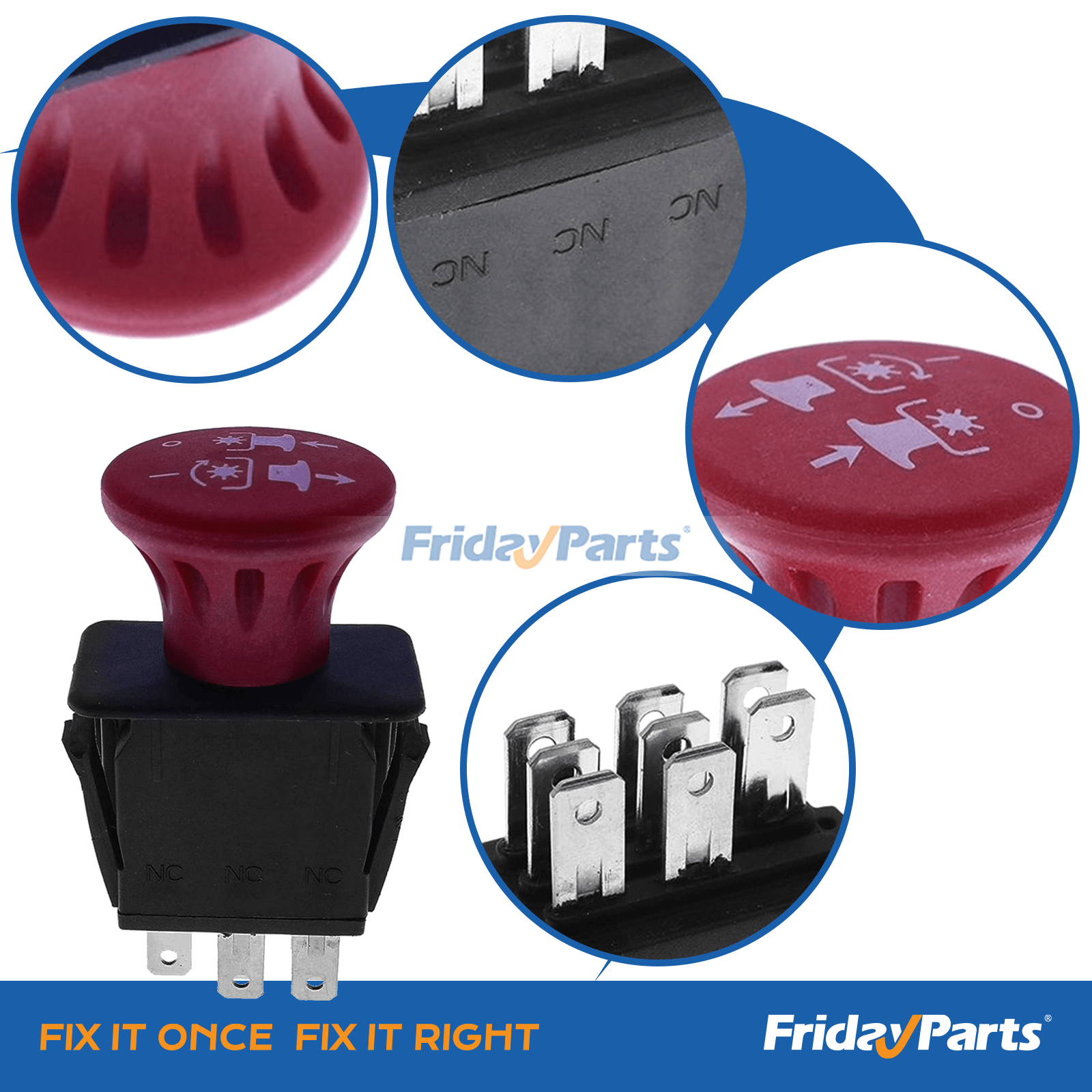 Blade Clutch PTO Switch  For OTHER BRAND Mower