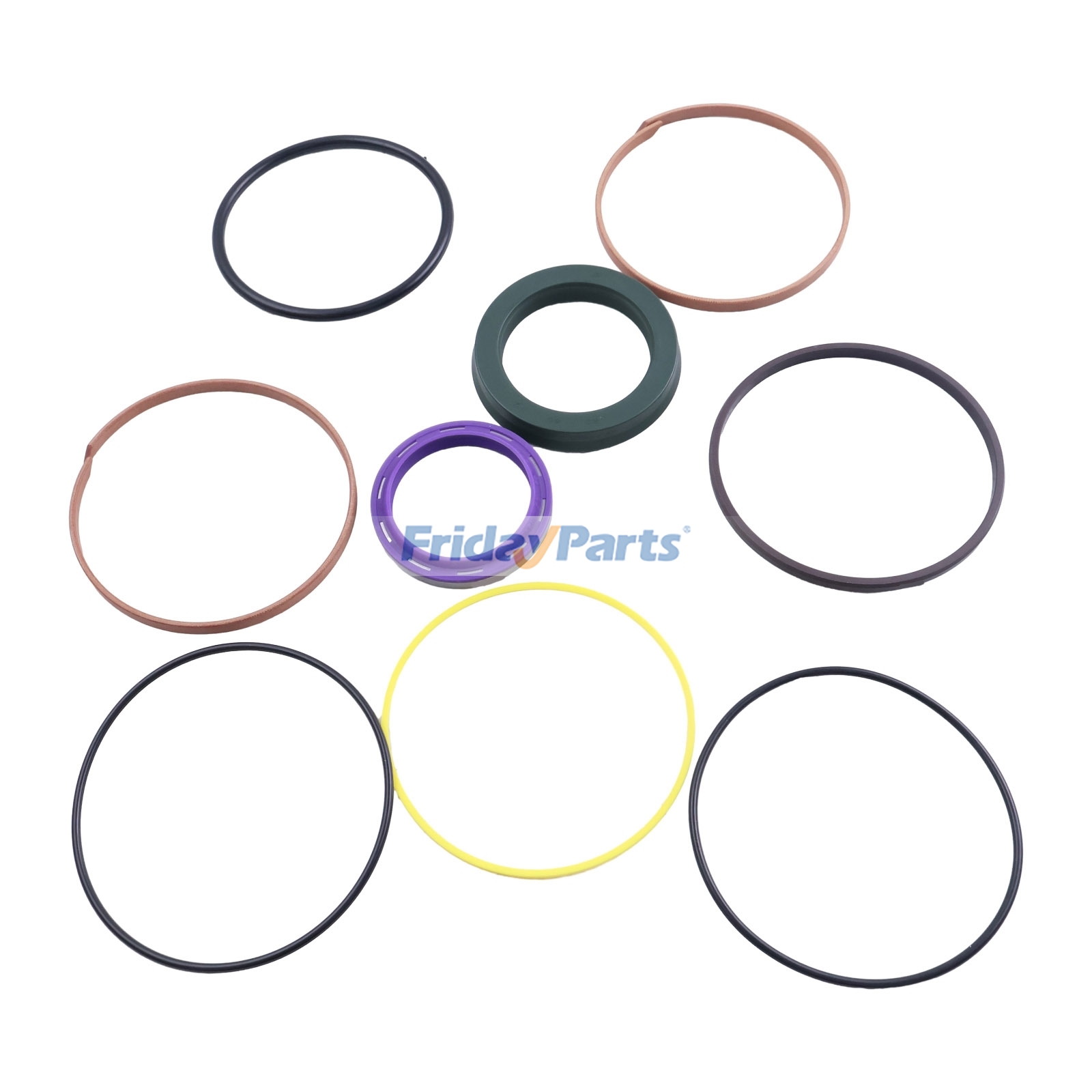 Kit de vedação do cilindro da lâmina 0654715 para escavadeira Hitachi EX40U EX50U EX50UNA para Escavadora 