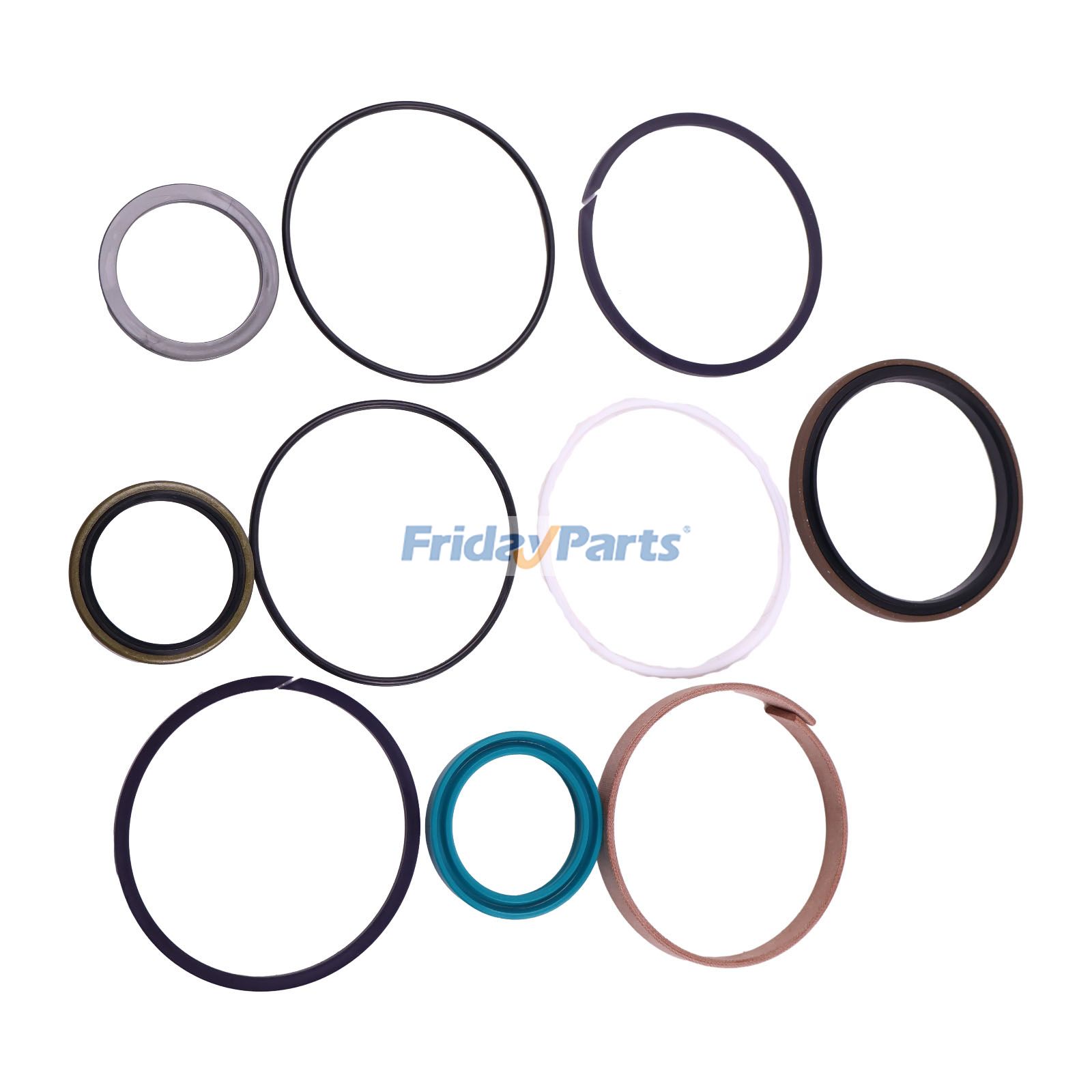 Blade Cylinder Seal Kit 707-98-32810 for Komatsu Excavator PC40-7 PC40MR-1 PC40R-7 PC40R-8 PC45-1 PC45R-8 PC50UD-2