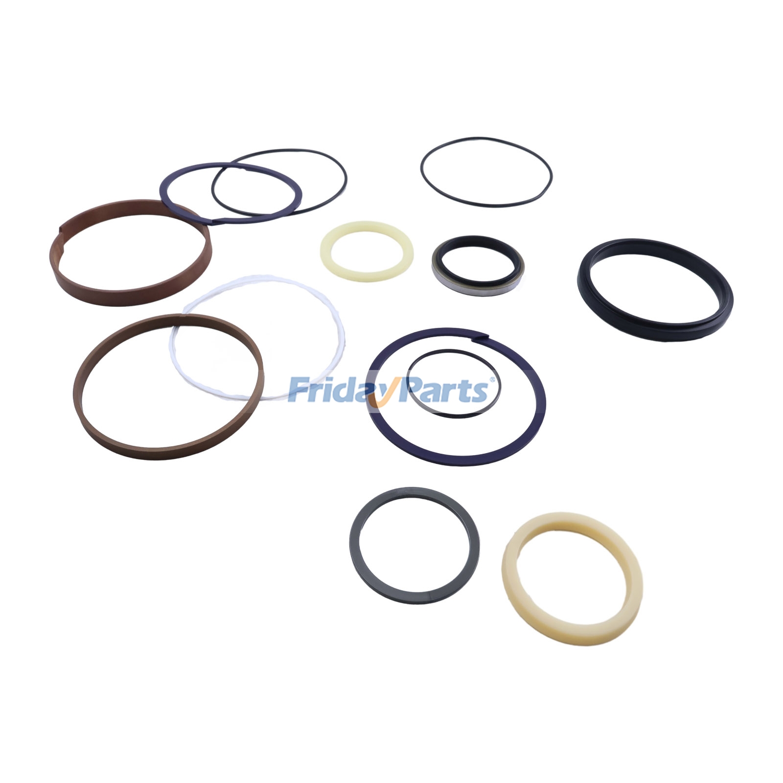 Kit de sello de cilindro de cuchilla 707-99-42551 para motor Komatsu SAA4D95LE-5 Excavadora PC60-8