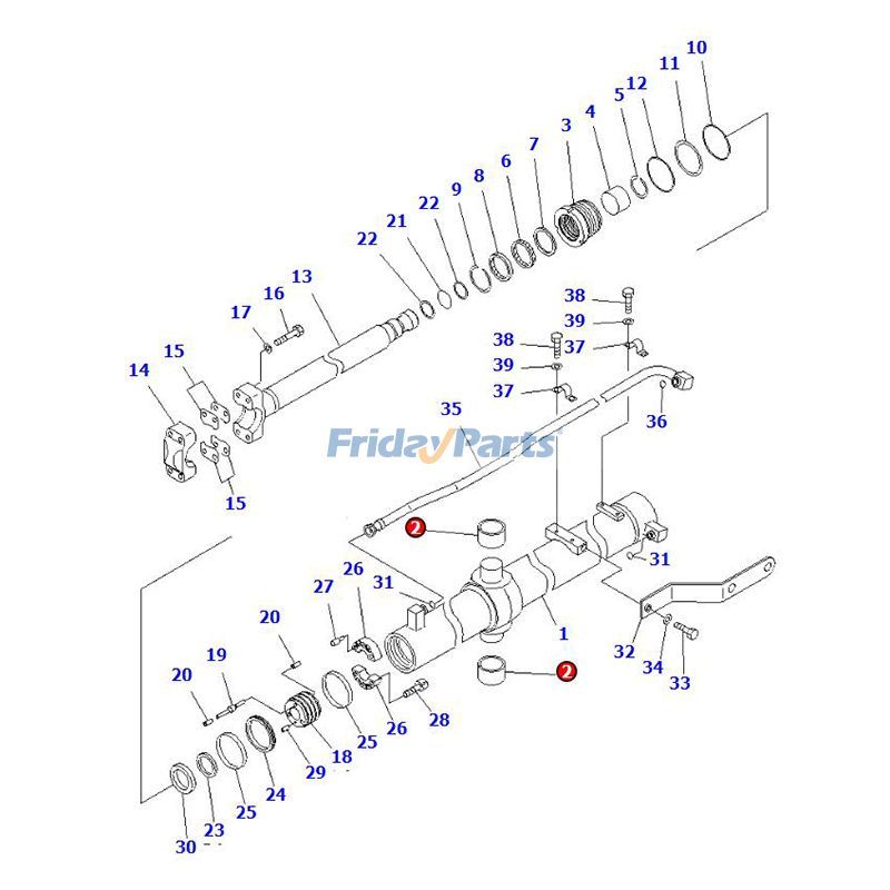 Blade Lift Cylinder Bushing for Dozer