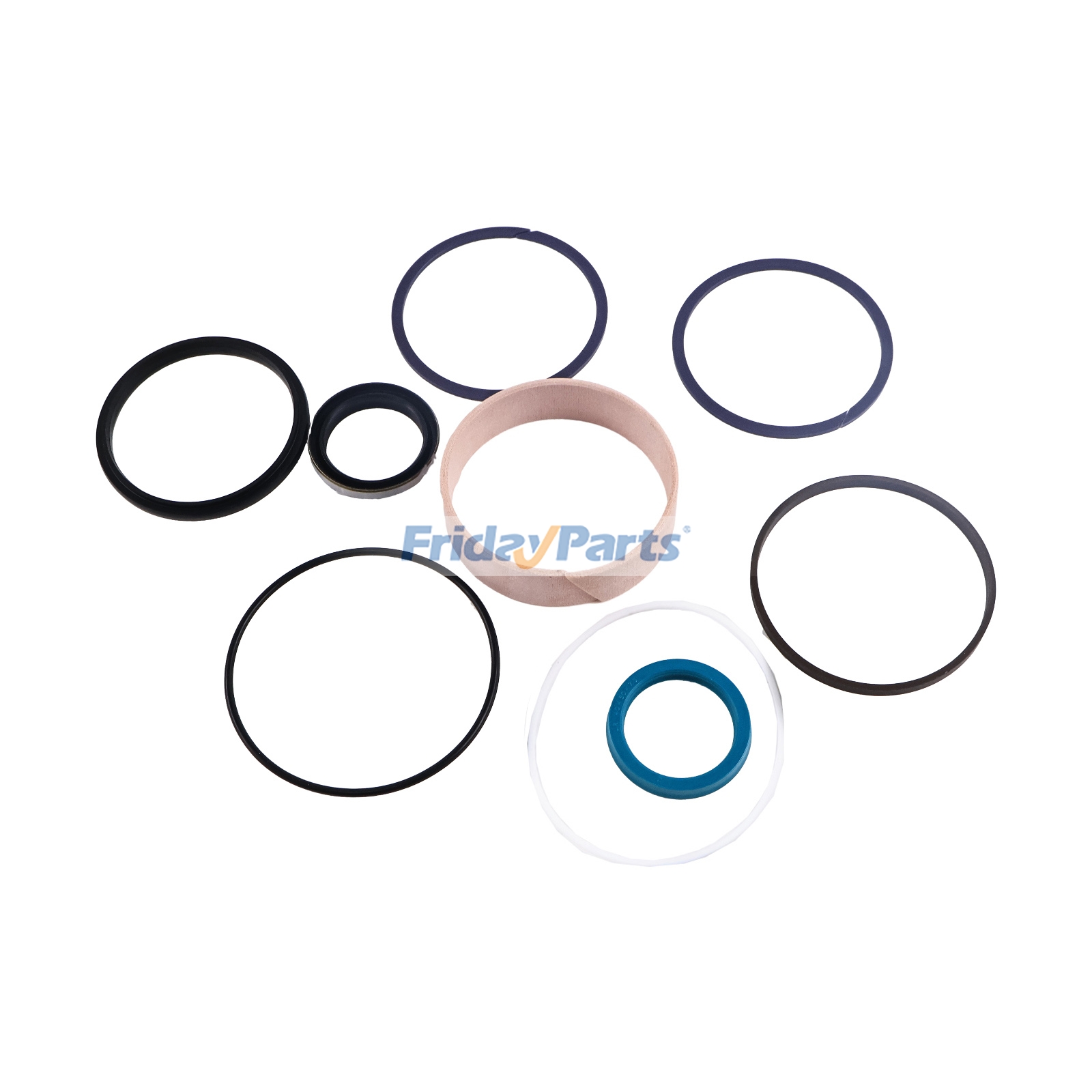 Blade Lift Cylinder Seal Kit 114-63-12500 for Komatsu Bulldozer D31A-17 D31E-17 D31P-17A D31P-17B