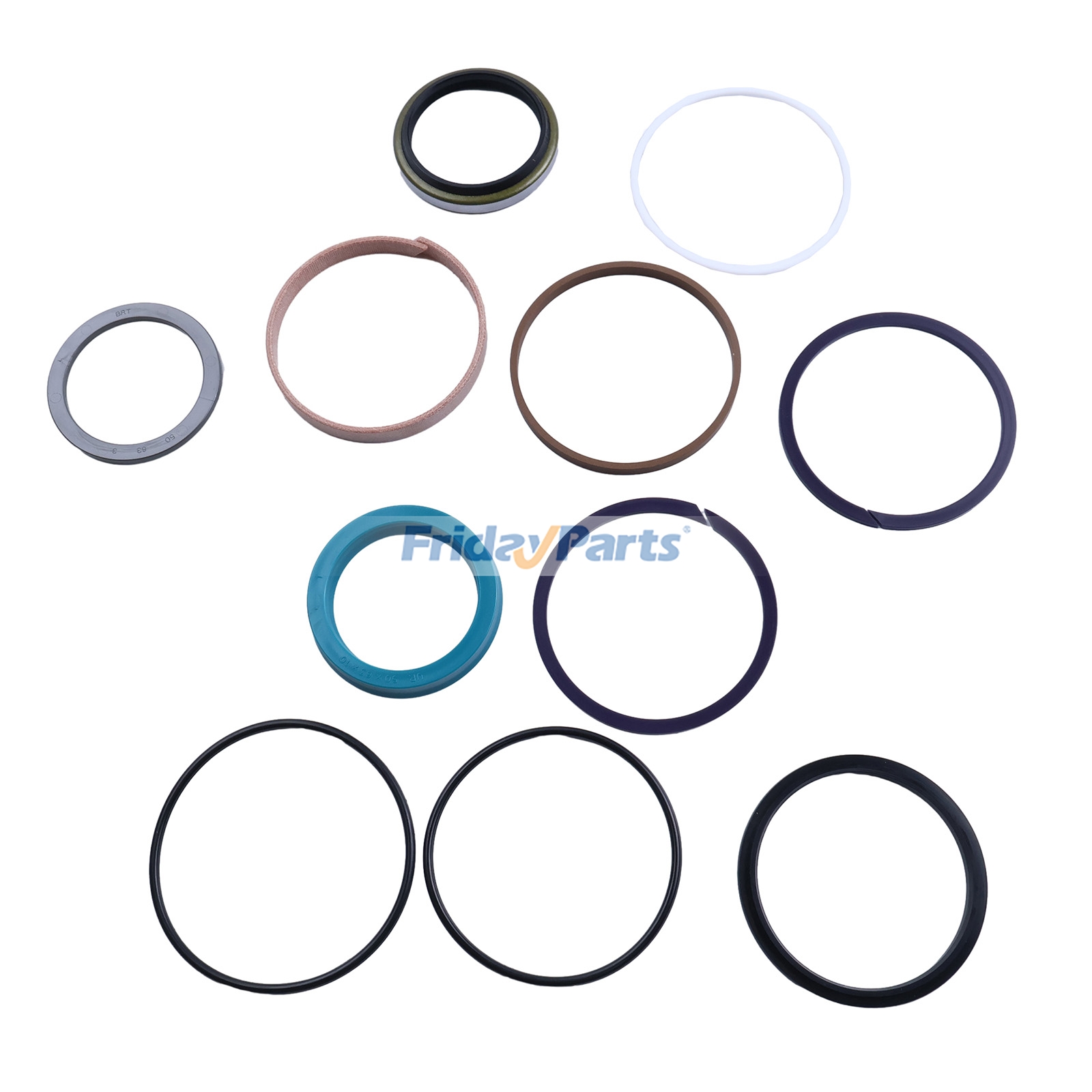 Kit de servicio del cilindro de elevación de la hoja 707-98-25320 para motoniveladora Komatsu GD555-3 GD555-3A GD555-3C GD655-3 GD655-3A GD655-3C GD655-3E0 Para KOMATSU