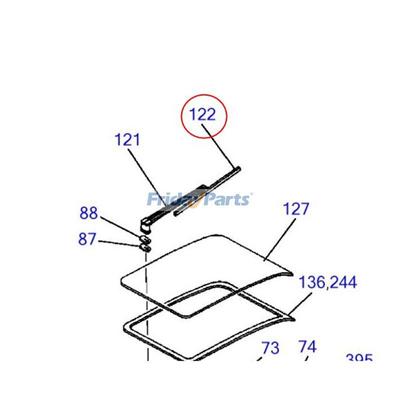 Blade Wiper for Tadano for Crane