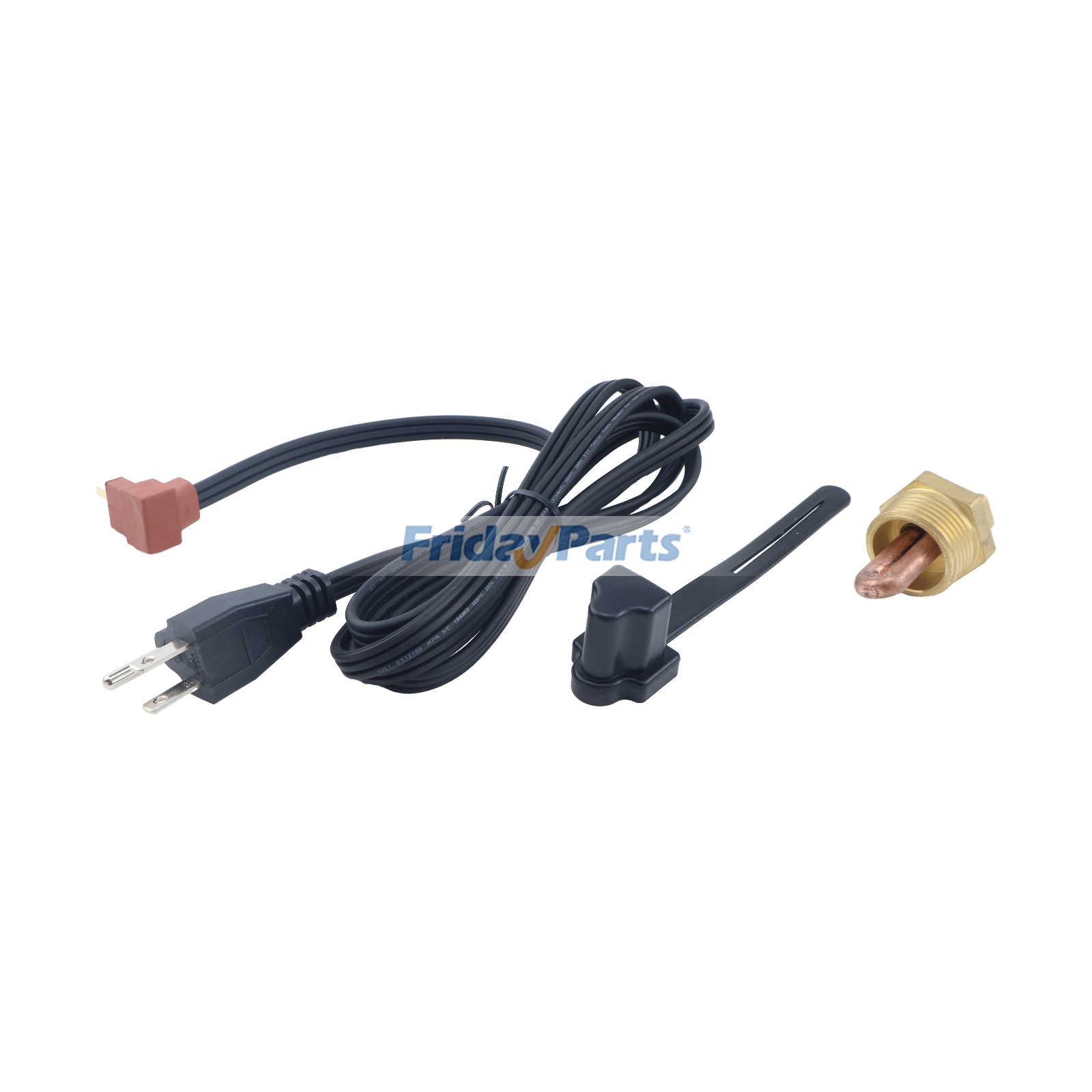 Block Coolant Heater Kit compatible with Engine,Excavator,Loader,Mower,Tractor,Heavy-Duty UTV