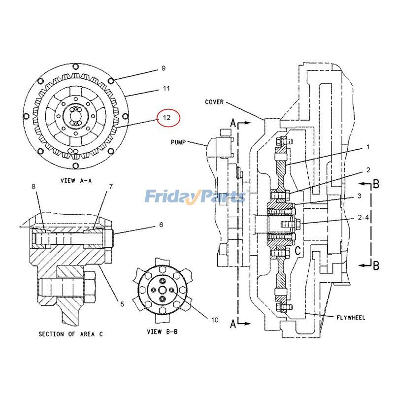 FridayParts Blockgummi