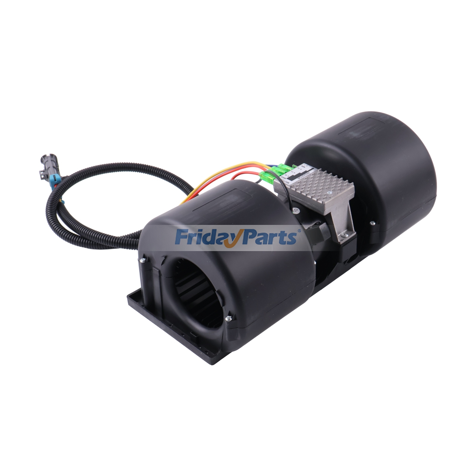 12V A/C Blower Motor Assembly with Plug AT314563 for John Deere Engine 4024 4045 5030 Loader 244J 244K 244K-II 304J 324J 324K 344J 344K