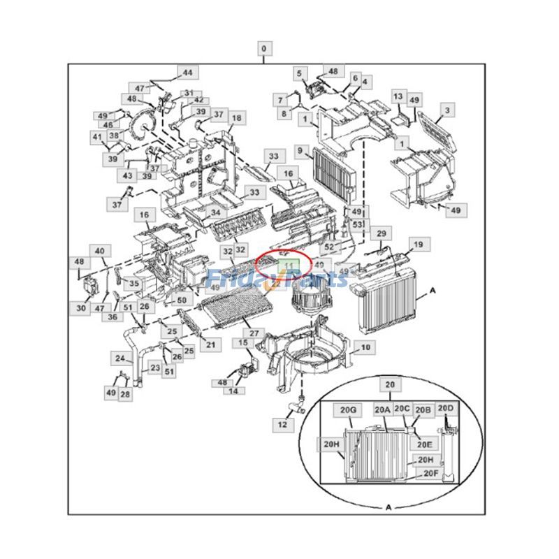 peça essencial para Escavadora 