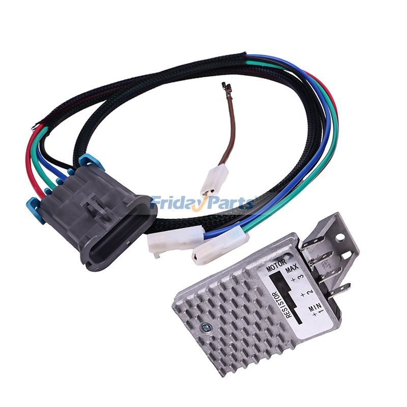Blower Speed Resistor with Wire Harness for Loader