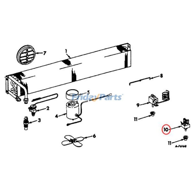  Blower Switch For CASE