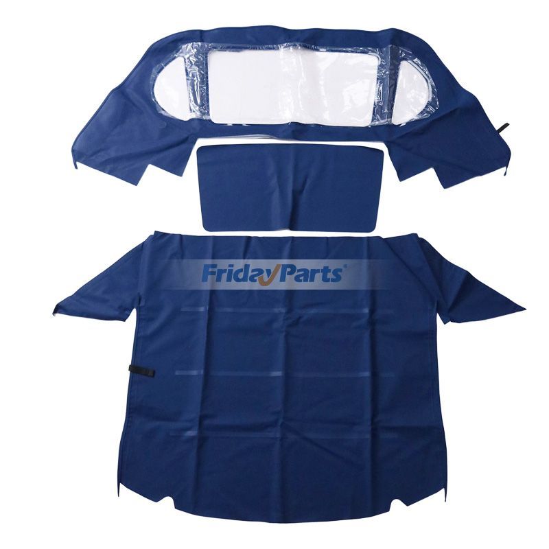 Blue Convertible Soft Top 0129-BLUE-GERMAN for Mercedes-Benz SL500 SL600 SL320