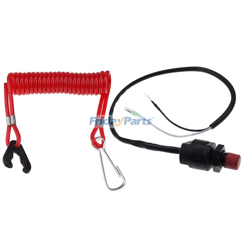 Boot Lanyard Töten Dringend Stoppschalter & Sicherheit Lanyard 6E9-82575-00 für Yahama Tohatsu Honda Motoren ATV Außenborder