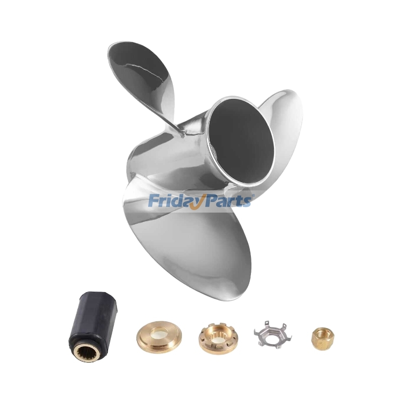 Bootspropeller-Kit 48-826072A46 für Mercury Efi Optimax Sea Pro Verado Alpha One Bravo I Nissan Tohatsu BFT150 120-375 PS Außenbordmotor