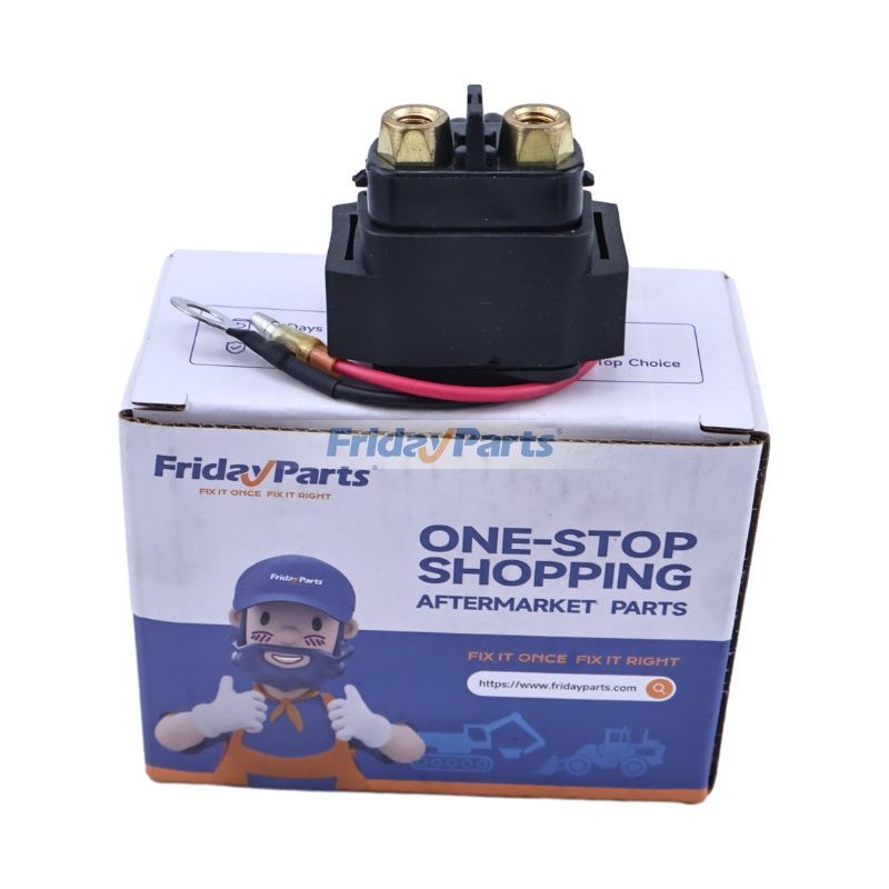 Relais solénoïde de démarreur de moteur de bateau 853809001 881352T 8M0098898 pour hors-bord Mercury Tohatsu Nissan 8HP 15HP 25HP 30HP 40HP