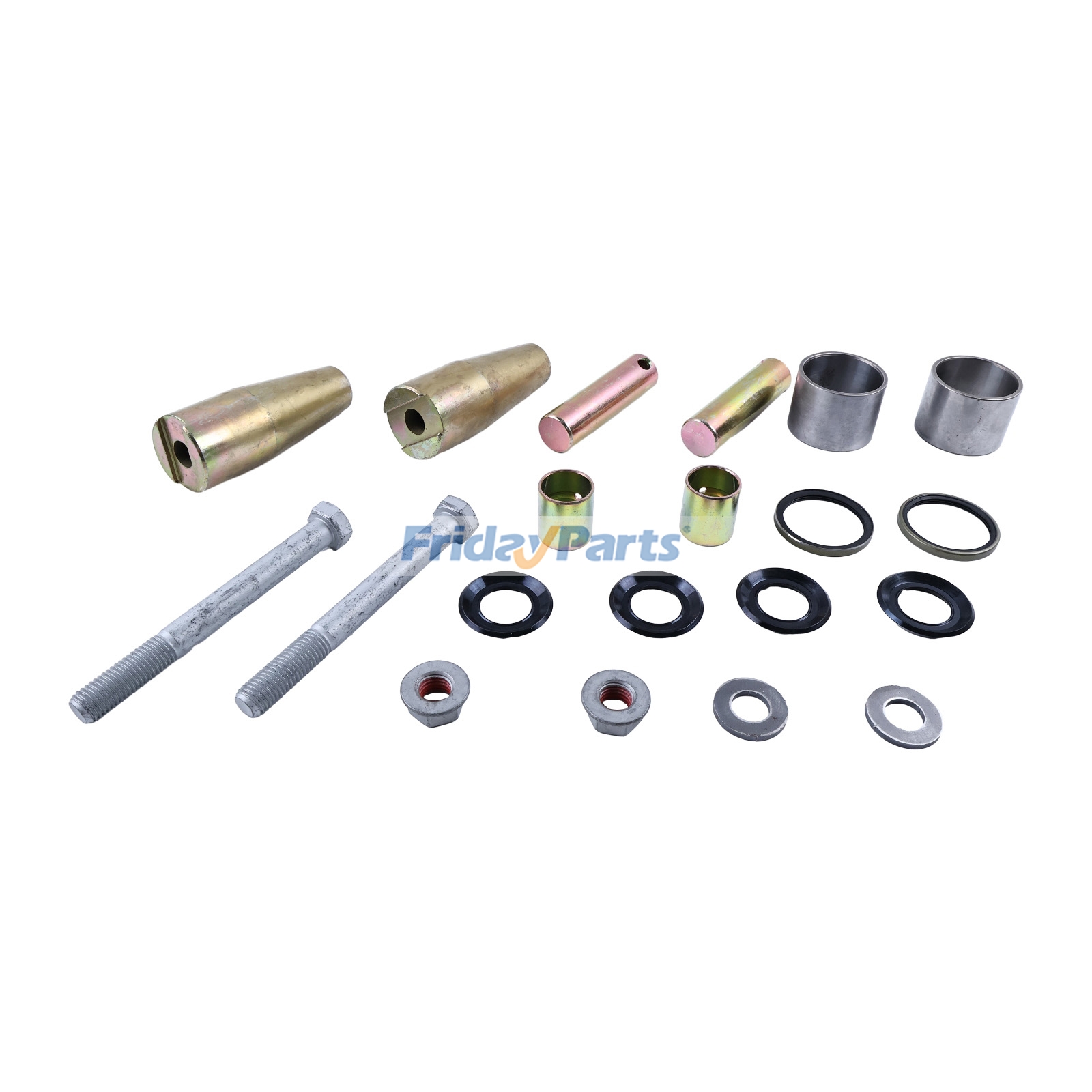 Bobtach Pivot Pin Wear Bush Oil Seal Rebuild Kit 7170609 17C12112 for Bobcat S630 S650 S740 S750 S770 S850