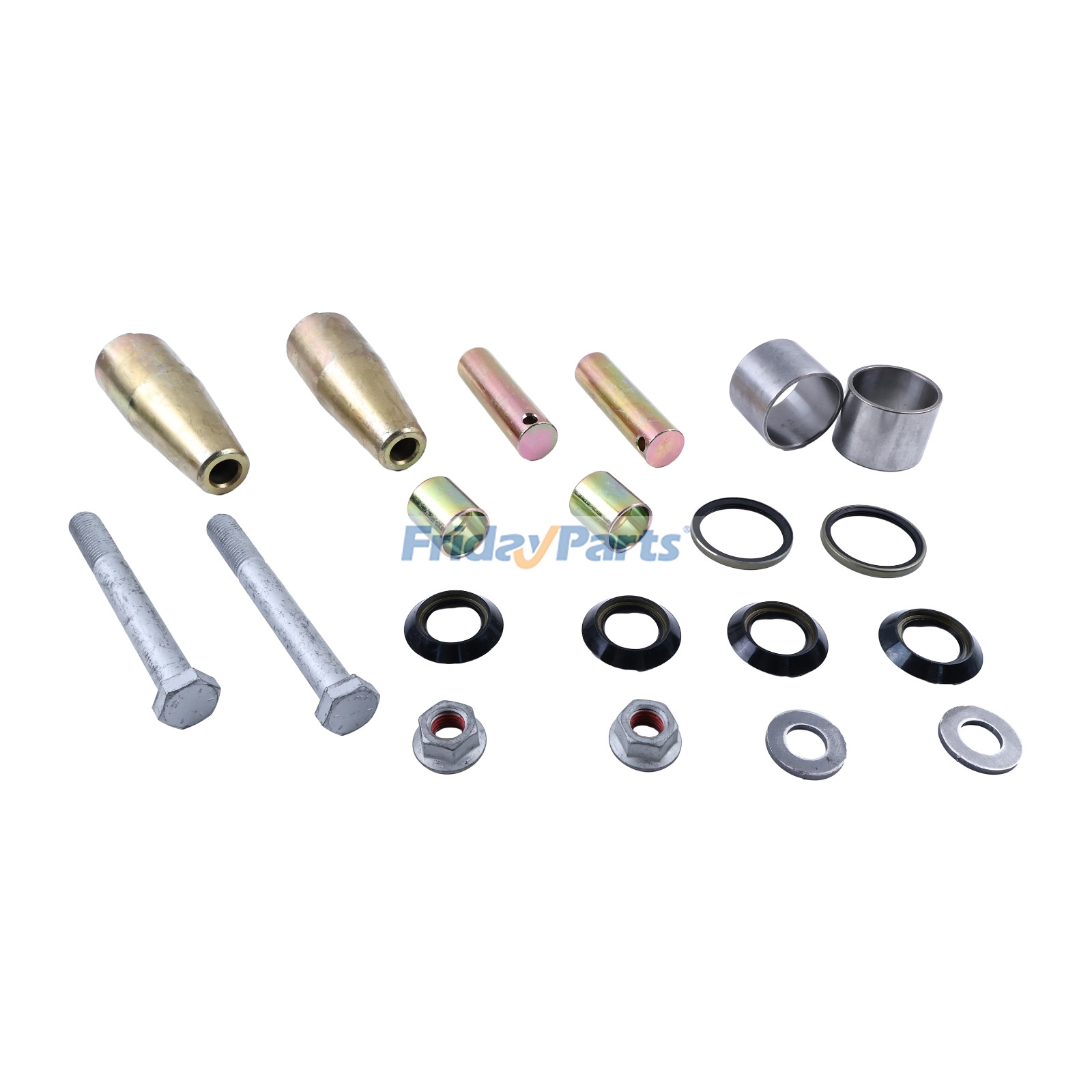 Bobtach Pivot Pin Verschleiß Bush Öldichtung Rebuild Kit 7170609 17C12112 für Bobcat S630 S650 S740 S750 S770 S850für Für BOBCAT