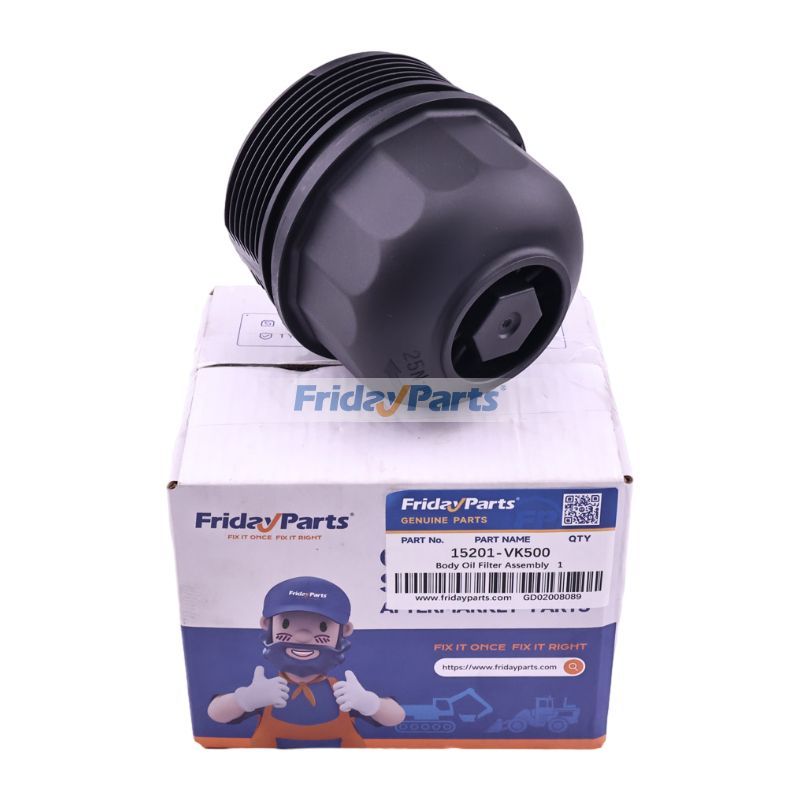 Body Oil Filter Assembly 15201-VK500 for Nissan Pickup Truck Frontier D22