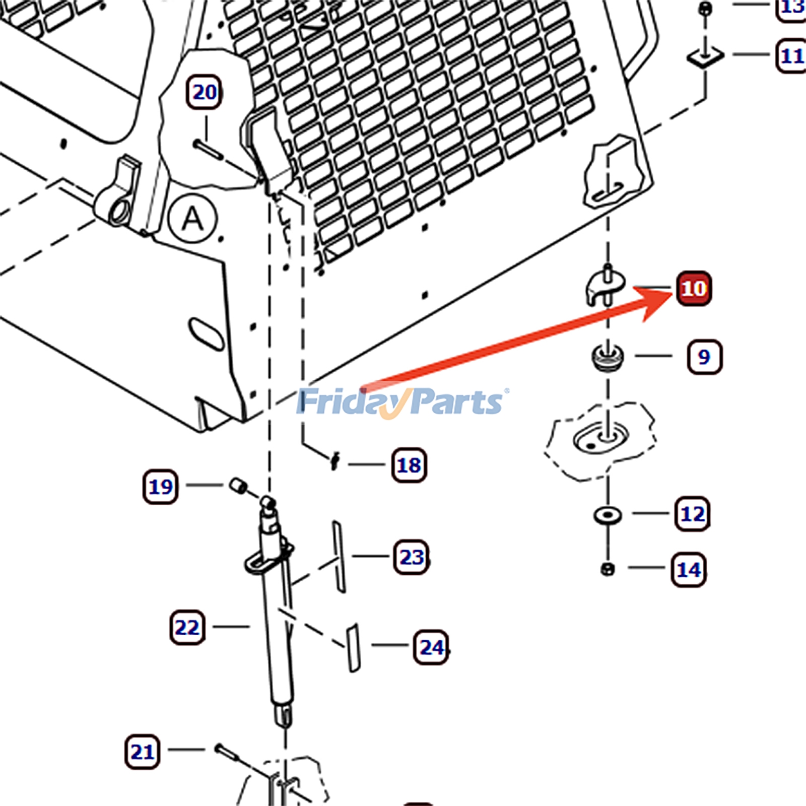 Bolt  for Loader